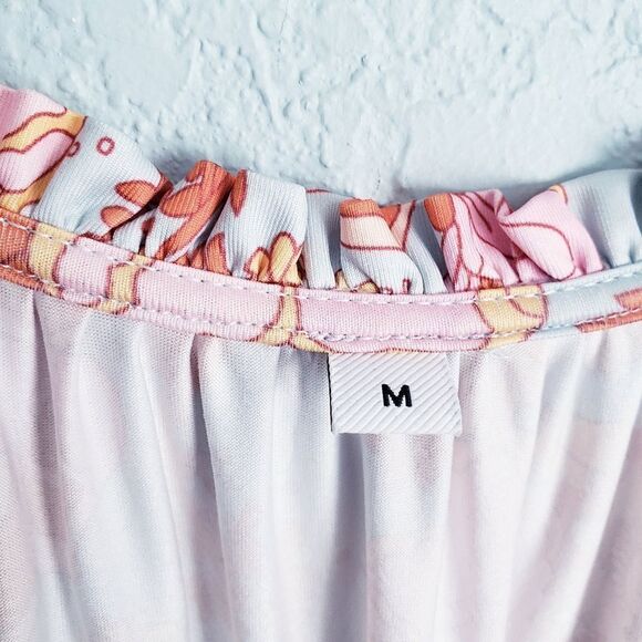 Bohemian Chic Floral V-neck Dress - Picture 5 of 8